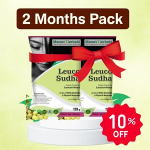 Two Months Pack Leuco Sudha: Solution for Leucorrhoea Relief & Menstrual Harmony