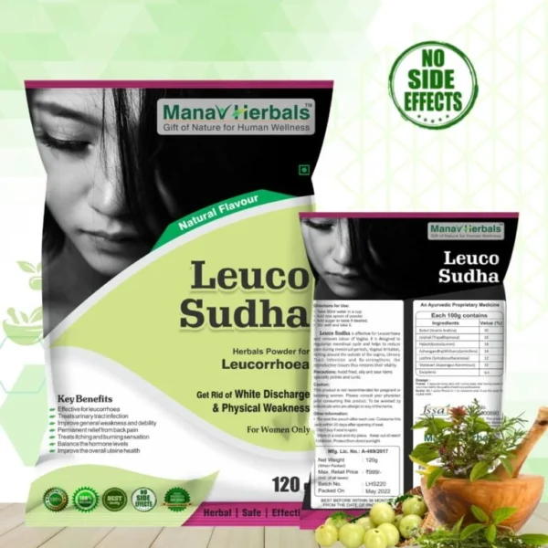 Two Months Pack Leuco Sudha: Solution for Leucorrhoea Relief & Menstrual Harmony - Image 3